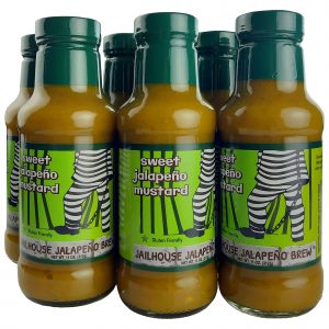 Sweet Jalapeño Mustard (6-bottles) DISCOUNTED SHIPPING!